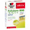 Doppelherz Folsäure 800 + B6 + B12 + C + E Depot (40 St.)