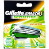 Gillette Mach3 Power sensitive Ersatzklingen (5 St.)