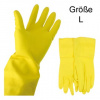 Gummihandschuhe Größe L (1 Paar)