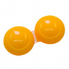 Kontaktlinsenbehälter "O Case", orange (1 St.)