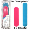 Nasara Precut Tape Anwendungspack "Handgelenk" (8 x 2 Streifen)