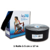 AcuTop Premium Kinesiology Tape schwarz (5 cm x 17 m)