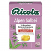 Ricola Alpen Salbei Schweizer Kräuterbonbon zuckerfrei im Böxli (75 g)