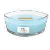 WoodWick Duftkerze "Ellipse Glass" Paradise Blue (1 St.)
