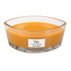 WoodWick Duftkerze "Ellipse Glass" Sea Salt Caramel (1 St.)
