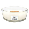 WoodWick Duftkerze "Ellipse Glass" Candy Cane Cupcake (1 Stück)